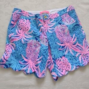 Lilly Pulitzer pineapple shorts